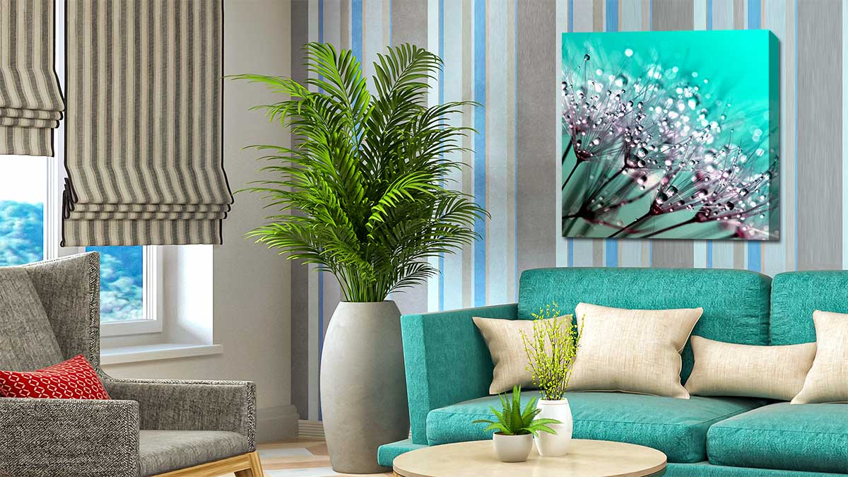 Abstract images for decorative statements
