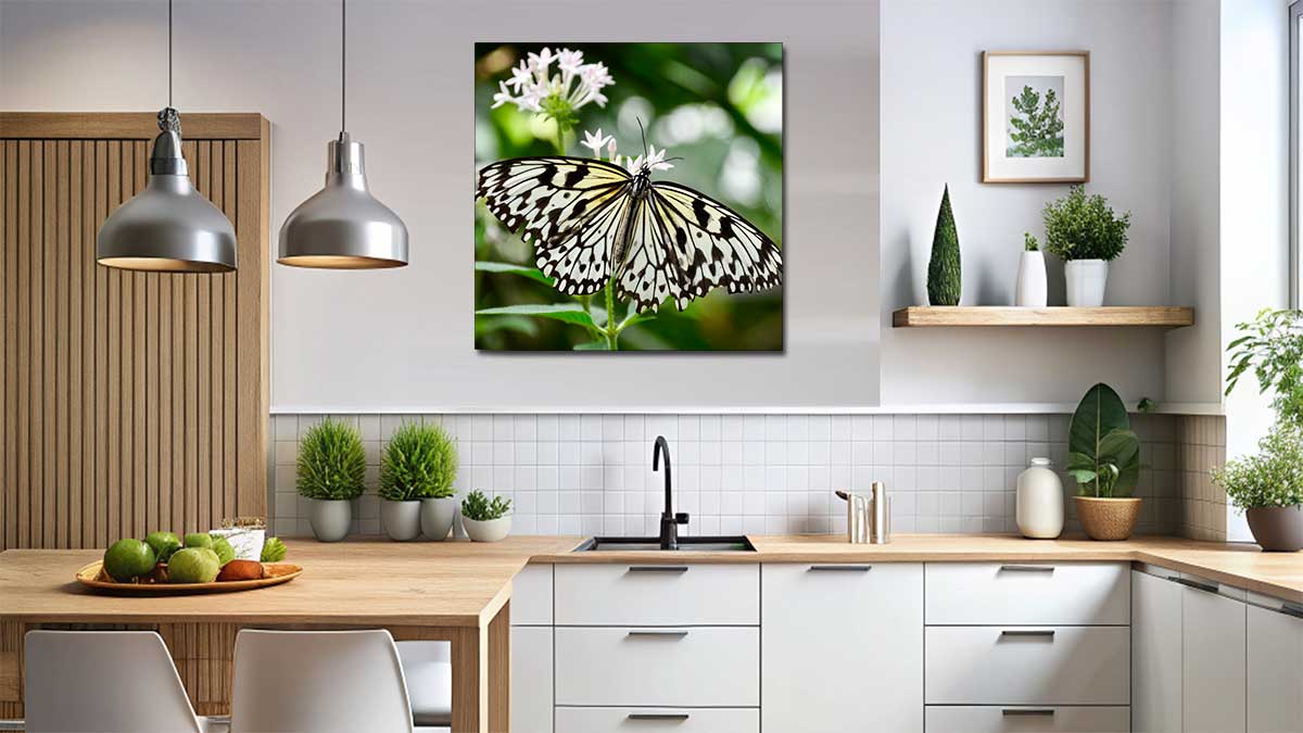 Square print featuring a remarkable picture memory, creating treasured wall art