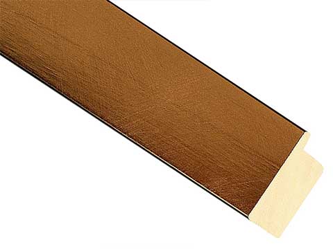 Brushed bronze frame